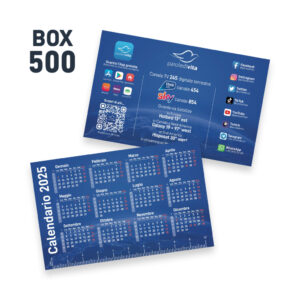 Calendario 2025 Tascabile - BOX 500 | SPEDIZIONE GRATUITA