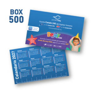 Calendario 2027 Tascabile - BOX 500